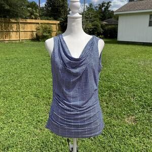 Coldwater Creek Women's Blue and Navy Vests-tanks-cami